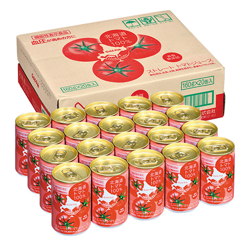 北海道トマト100 ジュース 食塩不使用 1ケース 1ケース 160g 本 甘酒 食品 米ぬか自然派化粧品 健康食品の通信販売 日本盛オンラインショップ