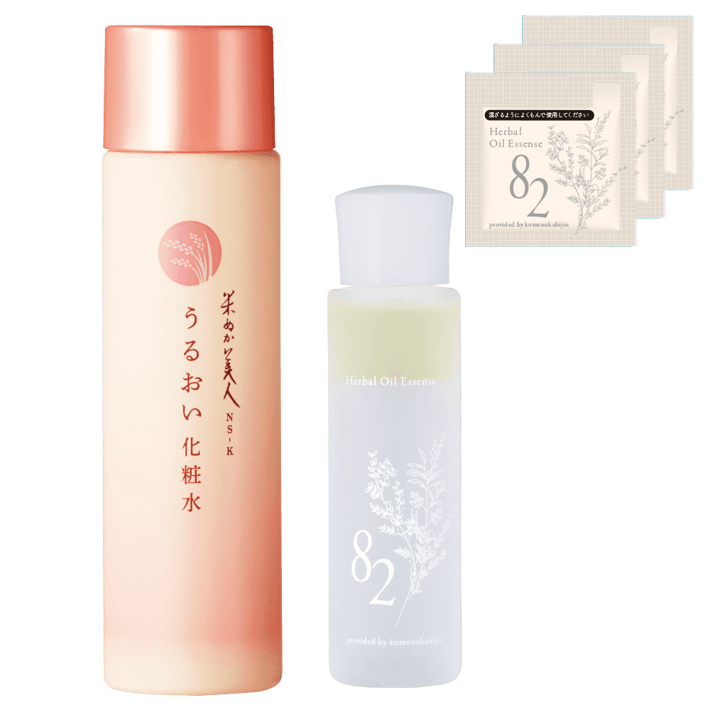 うるおい化粧水+ハーバル（60ml）セット: 自然派化粧品|うるおい