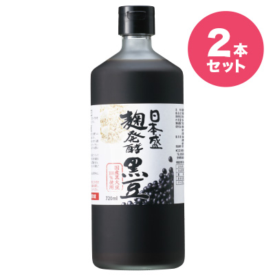 日本盛 麹発酵黒豆 2本セット