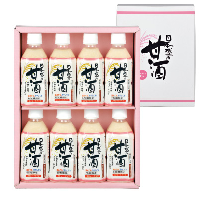 日本盛の甘酒 8本ギフトセット（プレーン8本）