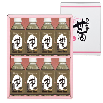 日本盛の甘酒 8本ギフトセット（ごま入り8本）
