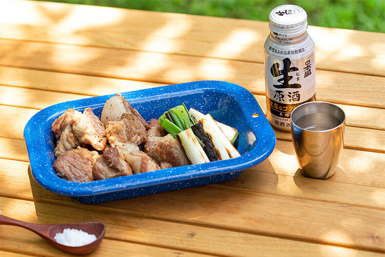 豚肩ロース肉の日本酒煮写真